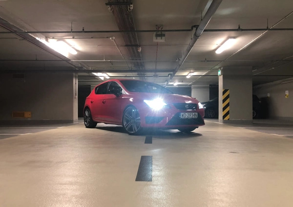 Seat Leon cena 59900 przebieg: 187000, rok produkcji 2014 z Warszawa małe 92